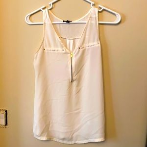 Express white tank blouse